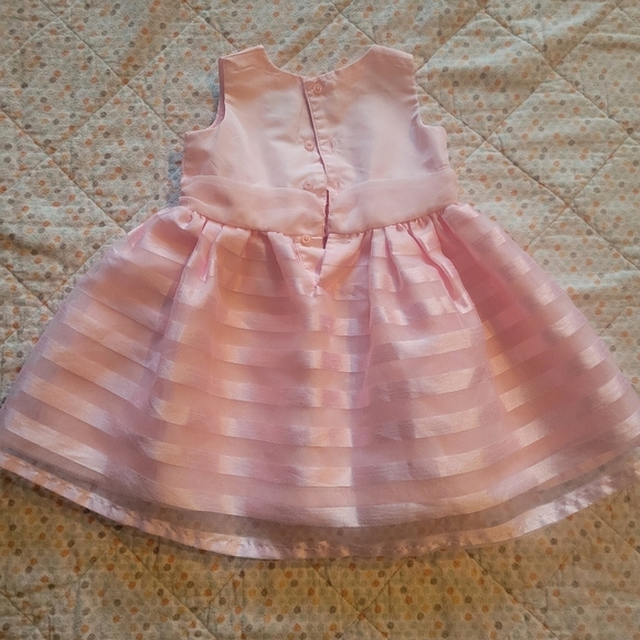 Carter's Special Occasion Pink baby girl dress size 9 months - Picture 7 of 8